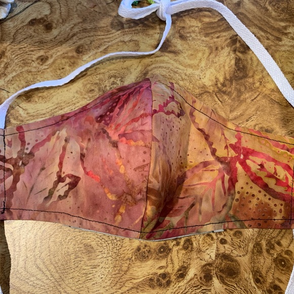 Fitted Olson Style Face Mask w/Filter Pocket - Picture 5 of 8